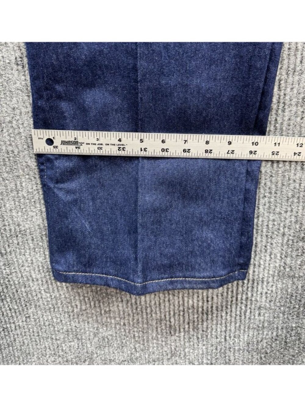 Vintage Wrangler Hero Jeans Mens 48x30 Blue Dark Wash Stretch USA 85498PS NEW - Picture 10 of 11